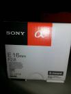 Sony E 16mm F2.8 lens